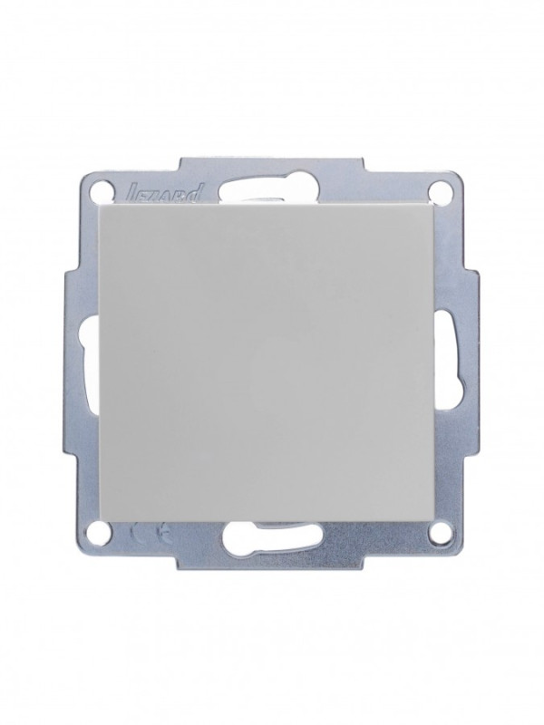 Lezard Vesna мех.выкл. 1-кл белый