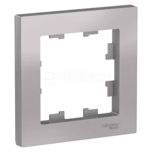 Рамка AtlasDesign 1-м алюминий