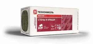 ТЕХНОНИКОЛЬ Плита минераловатная 34 PN Стены и крыши [8плит.4,88м2.0,244м3] 1000-610-50