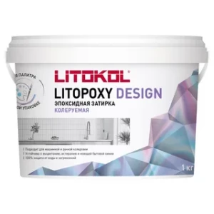 LITOPOXY DESIGN колеруемый эпоксидный состав 1кг
