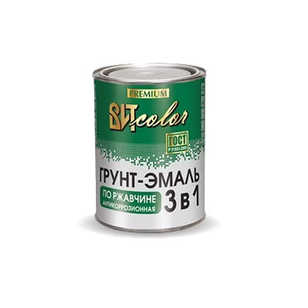 Грунт-эмаль по ржав. (BIT color 3в1 ) графитовый серый 7024 1,8кг