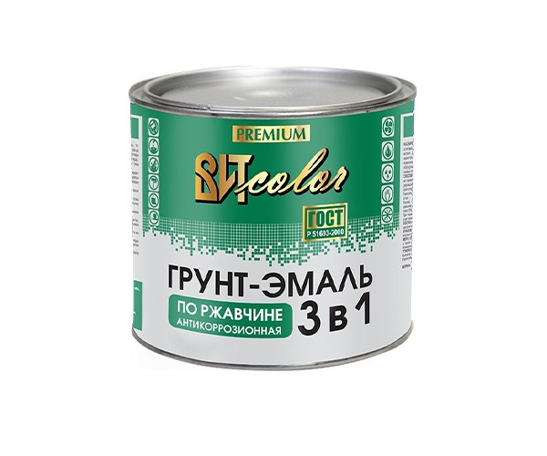 Грунт-эмаль по ржав. (BIT color 3в1 ) красная 1,8кг