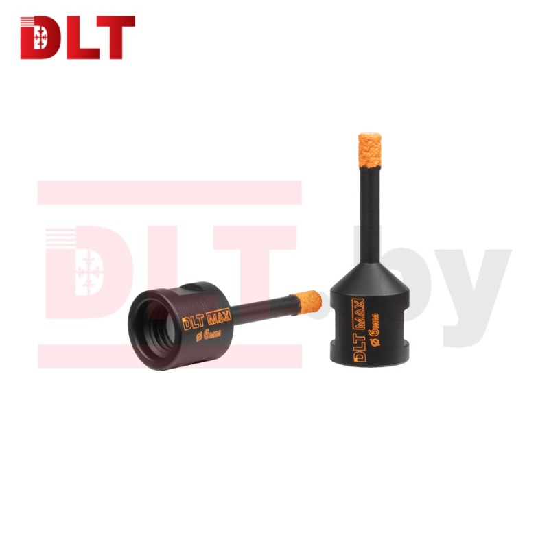 Коронка алмазная для плитки и камня 6мм DLT MAX