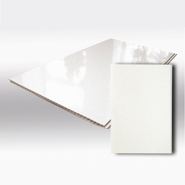 Пластиковая панель ЛАК (0,25*3.0м) белая глянц.