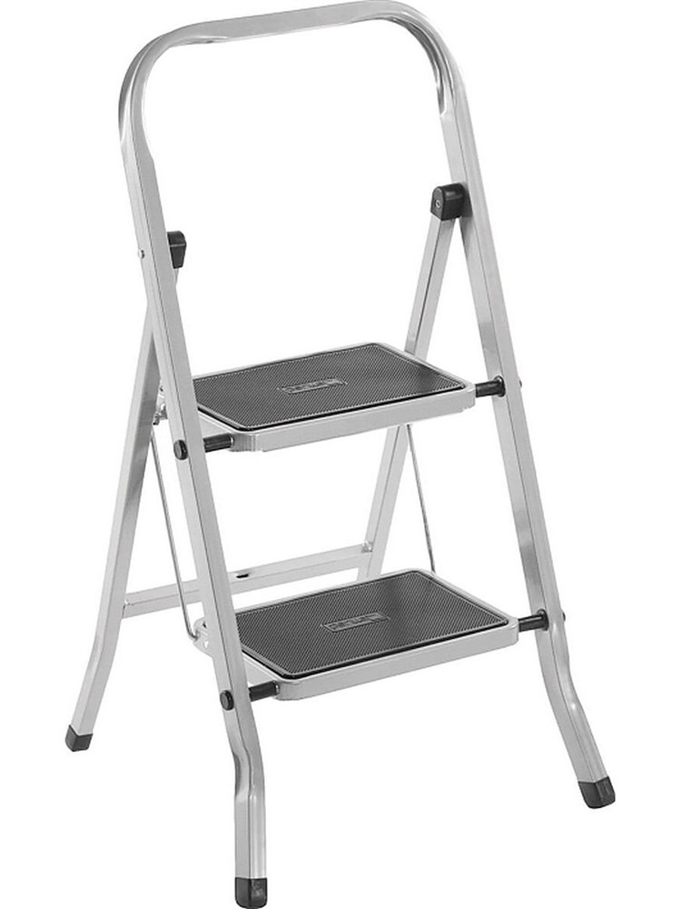 Стремянка стальная с широкими ступенями РемоКолор, 2 ступени